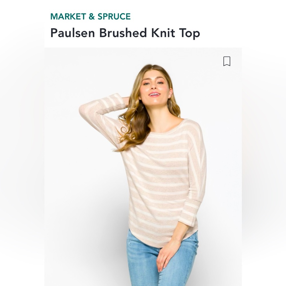 Women's Market & Spruce Paulsen Brushed Knit Sweater XL from Stitch Fix